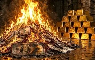 شکست دلار آمریکا در برابر طلا/ چرا در عصر بدهی‌های نجومی، طلا پناهگاه است؟
