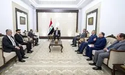 دیدار نخست‌وزیر عراق با وزیر انرژی سوریه در بغداد
