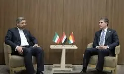 دیدار بارزانی با معاون وزیر خارجه درباره آخرین اتفاقات جنگ