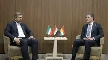 دیدار بارزانی با معاون وزیر خارجه درباره آخرین اتفاقات جنگ