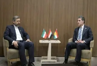 دیدار بارزانی با معاون وزیر خارجه درباره آخرین اتفاقات جنگ