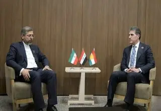 دیدار بارزانی با معاون وزیر خارجه درباره آخرین اتفاقات جنگ
