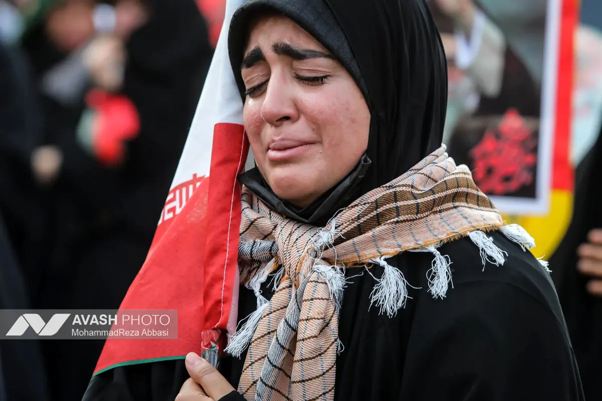 مراسم تشییع پیکر مطهر رهبر شهید انقلاب در تهران -