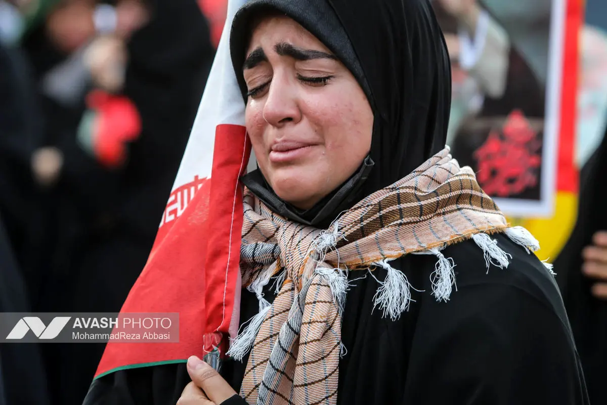 مراسم تشییع پیکر مطهر رهبر شهید انقلاب در تهران -