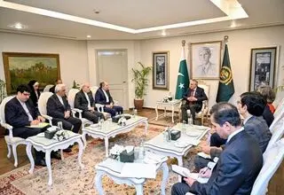 دیدار تخت روانچی با وزیر خارجه پاکستان