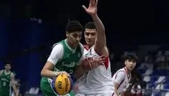 صعود تیم ملی بسکتبال سه نفره پسران به یک‌چهارم