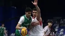 صعود تیم ملی بسکتبال سه نفره پسران به یکچهارم