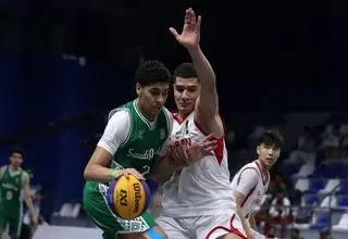 صعود تیم ملی بسکتبال سه نفره پسران به یک‌چهارم