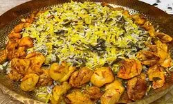 طرز تهیه  تاک پلو شاهرودی
