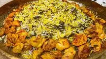 طرز تهیه  تاک پلو شاهرودی