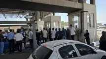 تجمع خانواده مفقودان حادثه بندرعباس
