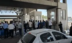تجمع خانواده مفقودان حادثه بندرعباس