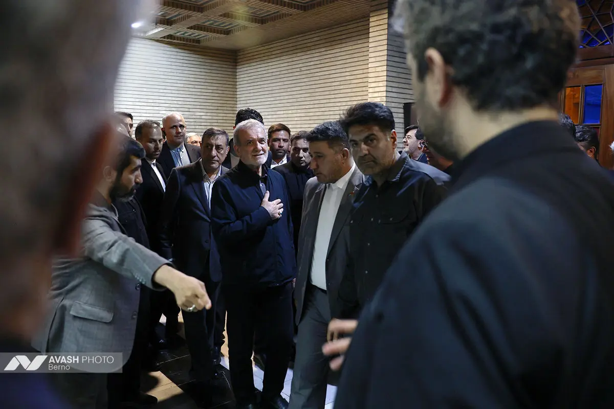 مراسم ترحیم مادر «سید مهدی طباطبایی» معاون ارتباطات و اطلاع‌رسانی دفتر رئیس جمهور