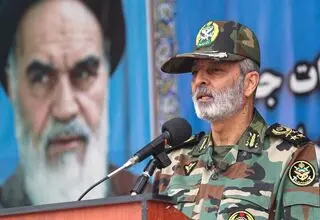 امیر موسوی برای وزیر دفاع پیام فرستاد