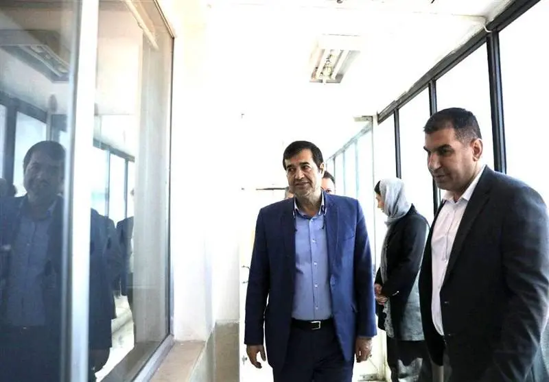 ملاقات وزیر ورزش و رئیس فدراسیون بوکس از جاسم دلاوری