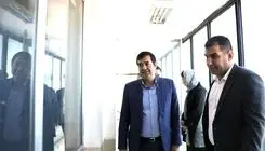 ملاقات وزیر ورزش و رئیس فدراسیون بوکس از جاسم دلاوری