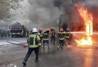 علت دود غلیظ حوالی بزرگراه آزادگان مشخص شد