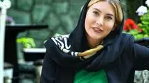 سلفی فریبا نادری در ظاهری متفاوت 