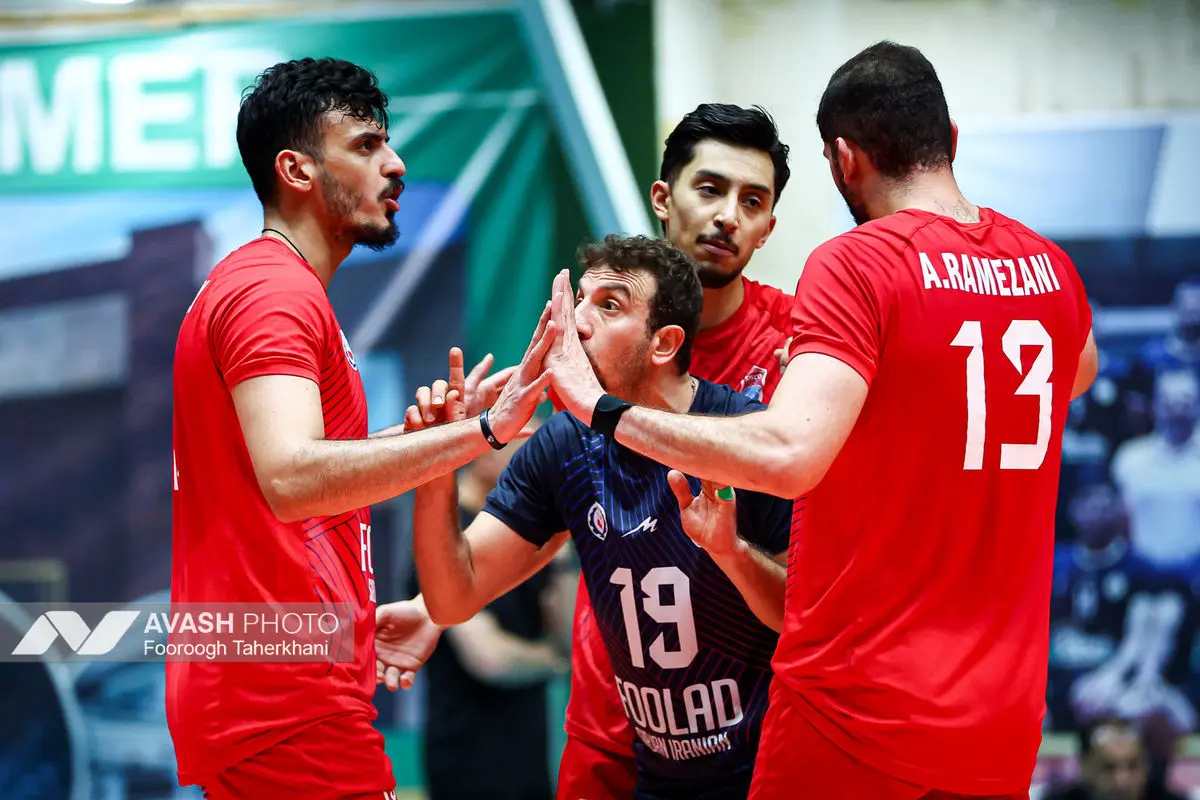 لیگ برتر والیبال - فولاد سیرجان و شهداب یزد
