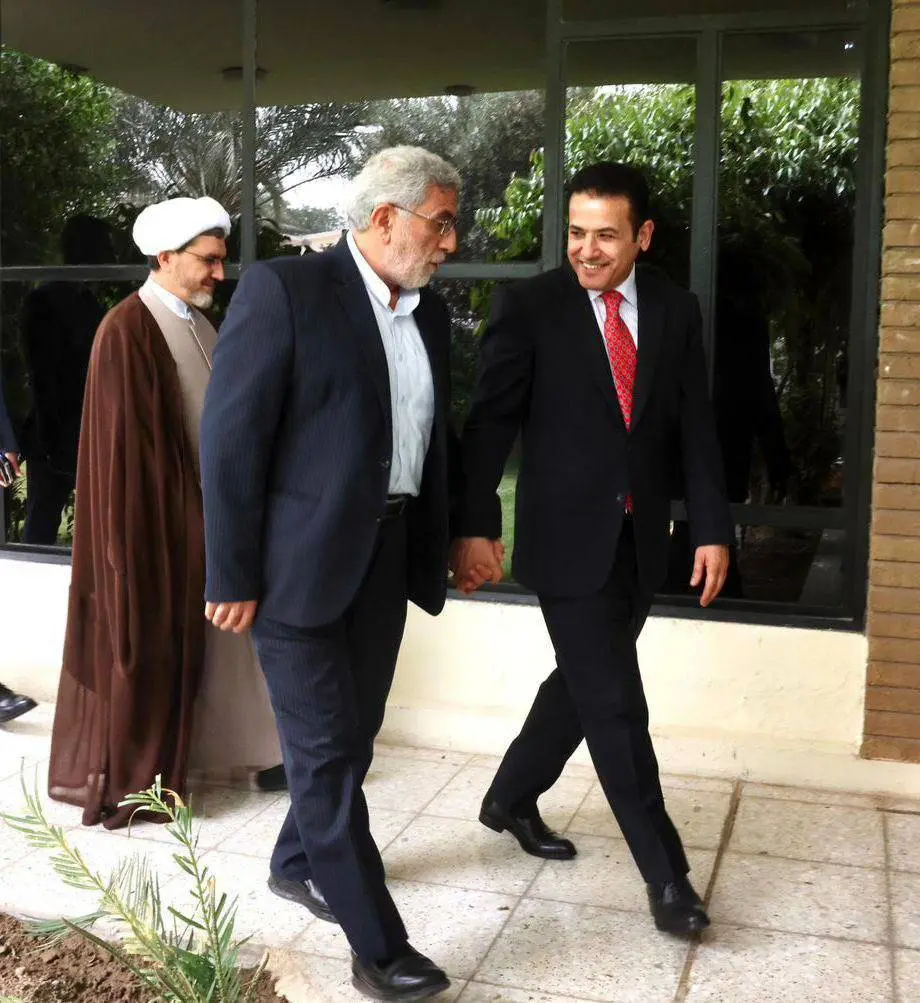 سفر سردار قاآنی به عراق