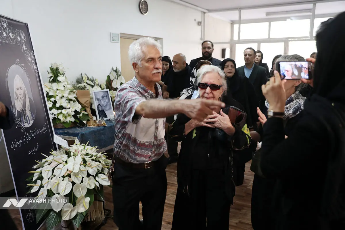 تشییع پیکر «ثمینه باغچه‌بان»