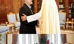 علی لاریجانی با امیر قطر دیدار کرد