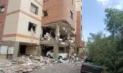 انفجار مهیب یک مجتمع‌ مسکونی در قم + عکس و ویدئو