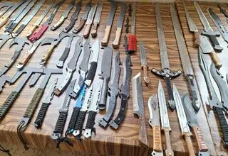 توقیف محموله سنگین سلاح و نارنجک دستی در مرزهای کشور
