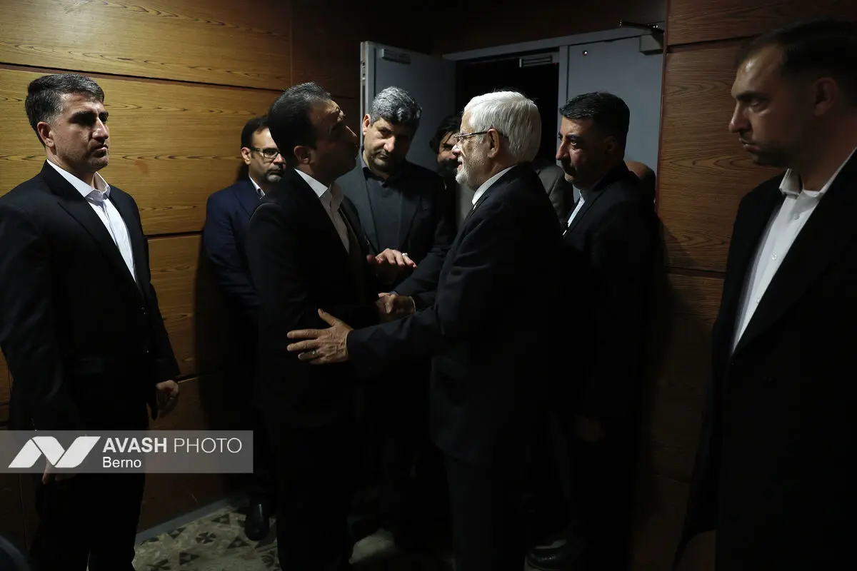 حضور محمدرضا عارف، معاون اول رئیس جمهور در پردیس سینمایی ملت