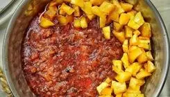 طرز تهیه خورش بیج بیج مازندرانی با برنج
