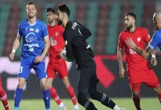 سوپرجام فوتبال ایران بدون محافظ قفس توری