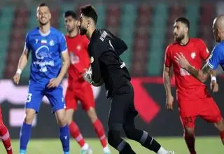 سوپرجام فوتبال ایران بدون محافظ قفس توری