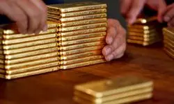کاهش ۰.۹ درصدی طلا در بازارهای جهانی