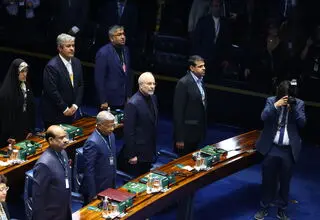 قالیباف در آمریکای لاتین در مراسم سالگرد رحلت امام خمینی(ره) شرکت کرد