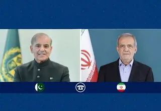 گفت‌وگوی تلفنی شهباز شریف و پزشکیان