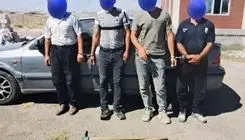 کلاهبرداران خودروهای تصادفی به دام افتادند