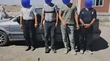 کلاهبرداران خودروهای تصادفی به دام افتادند