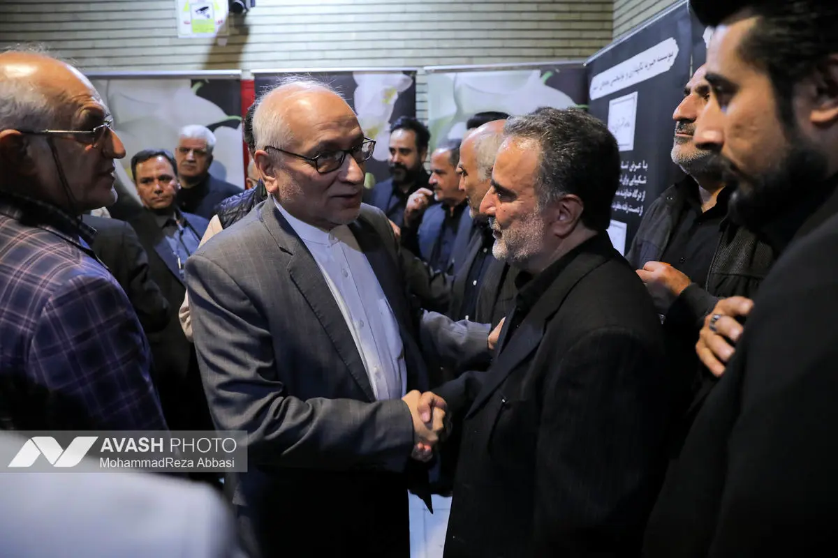 مراسم ترحیم سیدمحمد تاج‌زاده