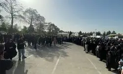 پیکر شهید حاجی‌زاده به خاک سپرده شد