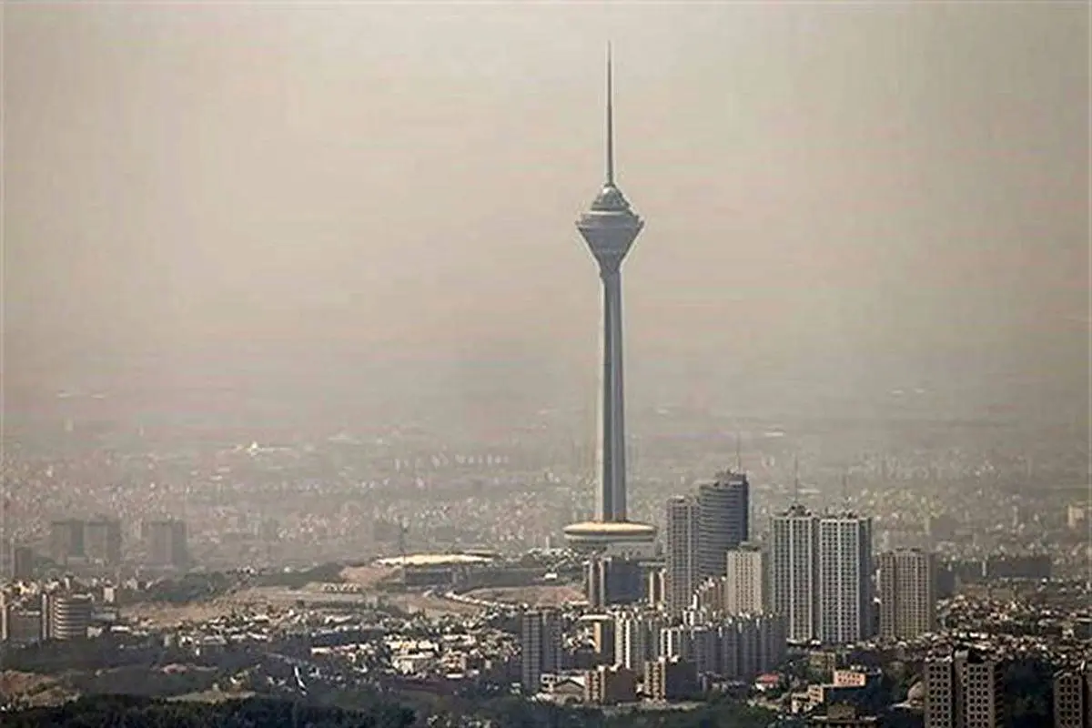 وزش باد شدید و خیزش گرد و خاک در راه تهران