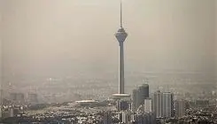 وزش باد و گرد و خاک در راه تهران/ کاهش محسوس دما در پایتخت