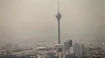 وزش باد شدید و خیزش گرد و خاک در راه تهران