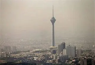 وزش باد شدید و خیزش گرد و خاک در راه تهران