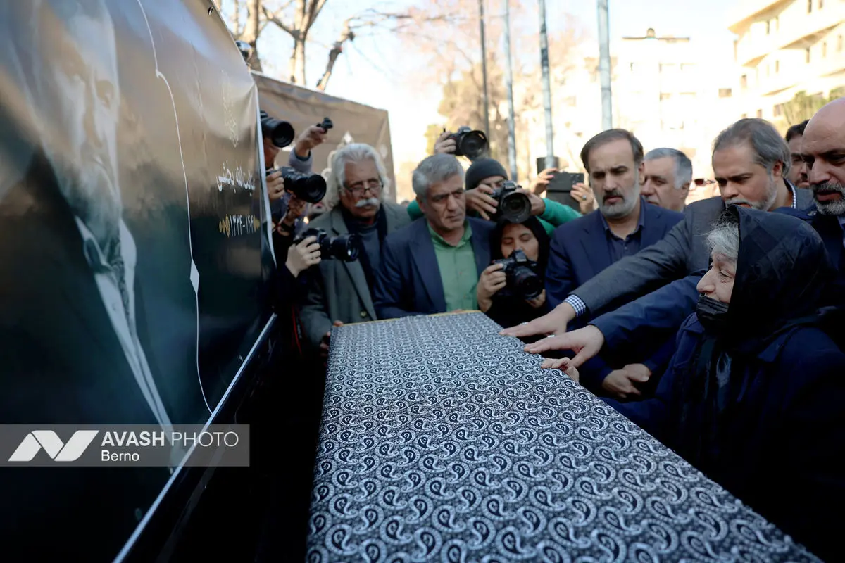 تشییع پیکر زنده‌یاد عنایت الله بخشی