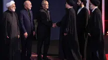 ادای احترام مقامات کشورهای خارجی به پیکر رهبر شهید ایران