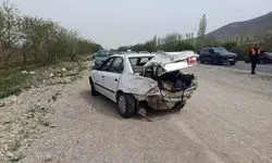 تصادف مرگبار پراید و دنا یک کشته و ۸ مصدوم برجای گذاشت