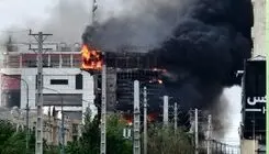 دستور بازداشت مقصران احتمالی آتش‌سوزی ساختمان ارغوان و سازنده ملک در شهریار