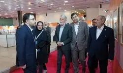 چهار وزیر از دهمین دوسالانه ملی هنرهای تجسمی کانون دیدار کردند