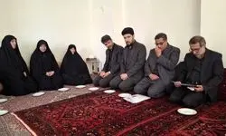 دیدار معاون بنیاد شهید با خانواده شهیدان قاسمی و فروغی‌راد