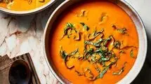 طرز تهیه سوپ پرتقال